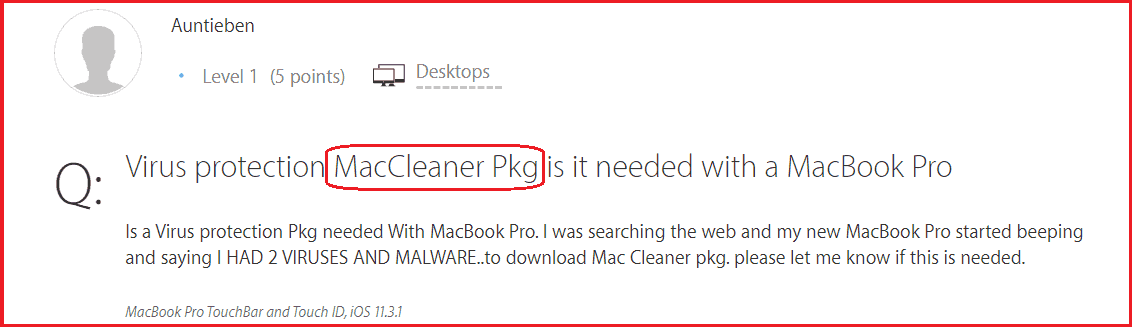 mac cleaner virus free